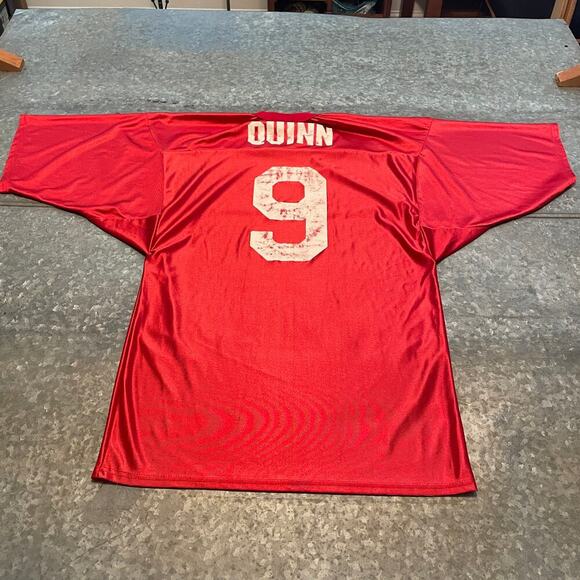 Vintage AGCO Parts Fair Goals Football Jersey 42/44 USA Union Made Quinn Empire - Picture 6 of 10